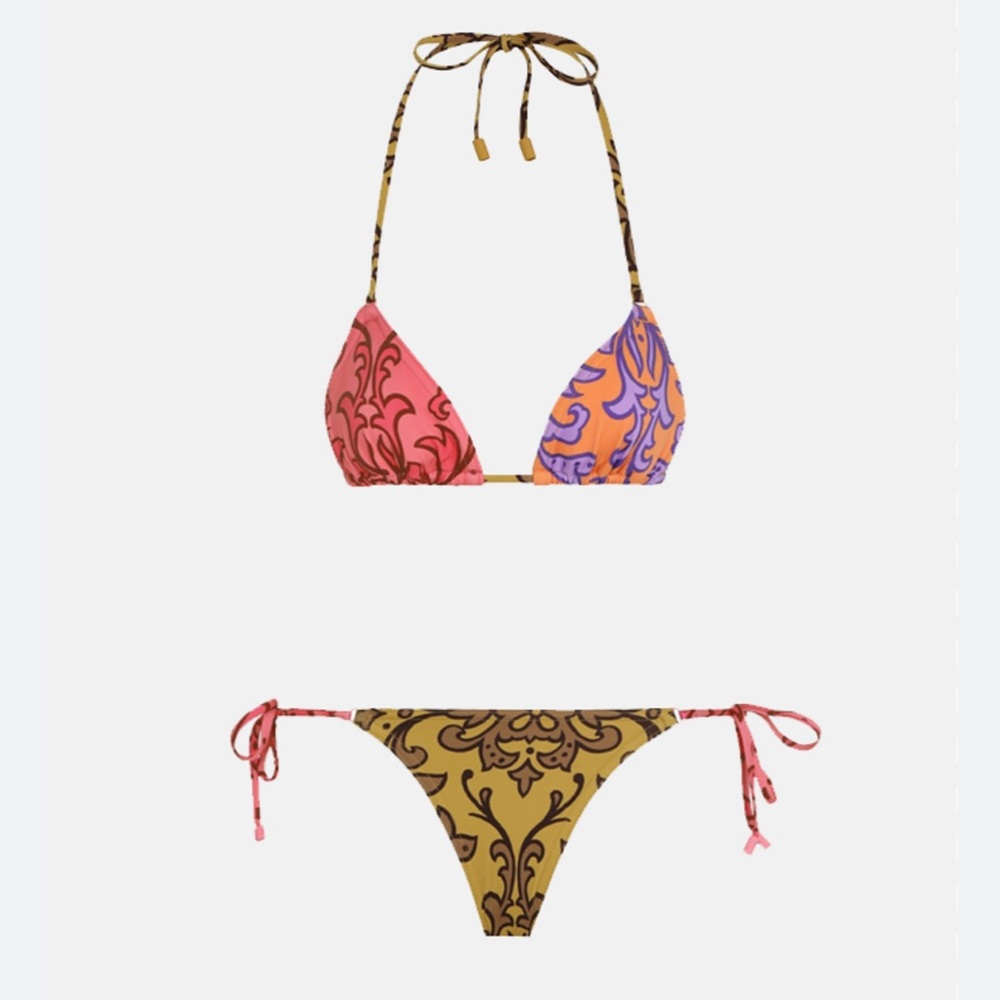 Brand new Zimmermann Nina Spliced Bikini